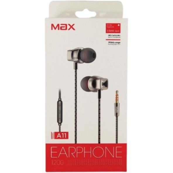 هندزفری اورجینال سیمی مکس MAX A11