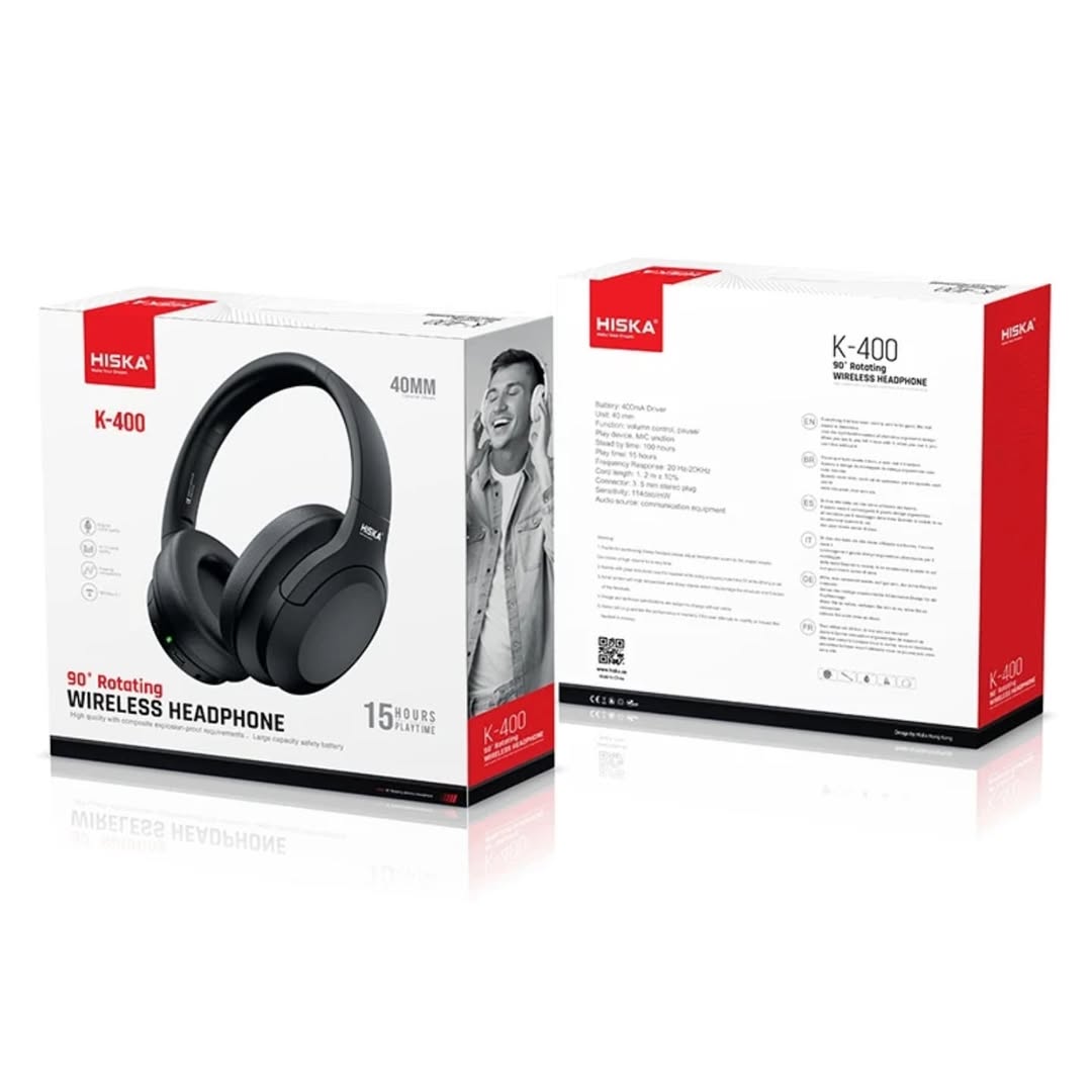 هدفون بلوتوثی هیسکا مدل K400
